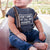 Don't Make Me Call My Grandpa and Grandpa_short sleeve Graphic Matching T-Shirts_Baby One Piece Navy color at TeeLikeYours.com