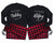 Future Wifey & Future Hubby - Couple Matching Pajamas, Engagement Gift, Fiance gift, Personalized gift for Couple, Newlywed Custom pajamas black sweatshirts plus red black pants