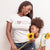 Loved_short sleeve Graphic Matching T-Shirts for Mother and Daughter at TeeLikeYours.com