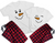 Snowman & Snowwoman Face couple matching pajamas | Red buffalo plaid pajama pants, Christmas Pajamas for couple, Holiday matching pajamas.