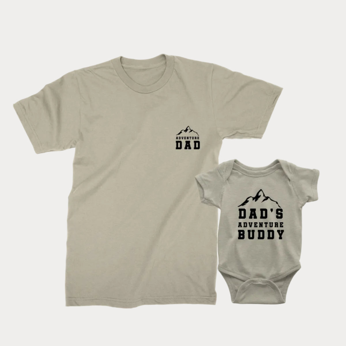 Matching Dad and Kids Shirts "Adventure Dad" – Father and Son Daughter Matching Outfits Gift