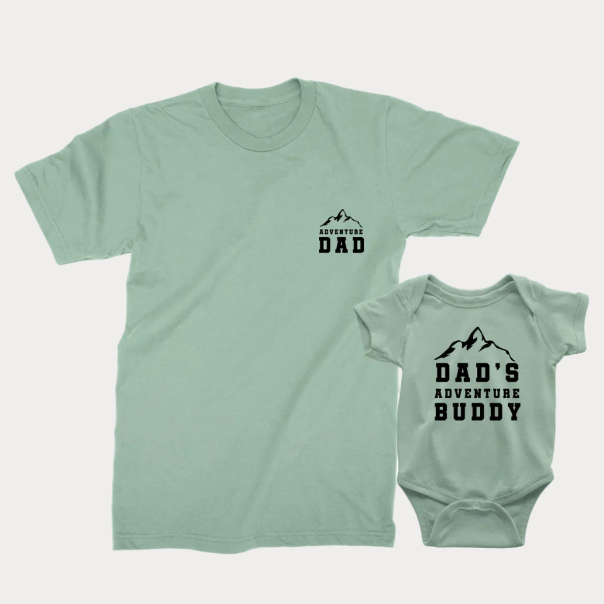 Matching Dad and Kids Shirts "Adventure Dad" – Father and Son Daughter Matching Outfits Gift