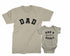 Dad & Dad's Adventure Buddy. Father's Day gift for Father, Son, Daughter, Baby. Matching dad baby t-shirts. Father Son matching tees.