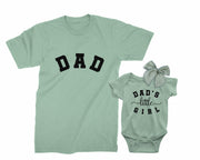 Dad & Baby Girl Matching Shirts – Daddy’s Little Girl Tees