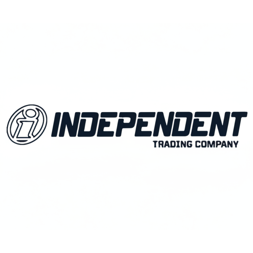 Logo and text 'Independent Trading Company' on a green background