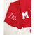 Picture of Personalized Mama & Mama's Valentine matching red Sweatshirts with custom names printed on sleeve. Mama Sweatshirt with 3 kids names on sleeve