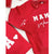 Picture of Personalized Mama & Mama's Valentine matching red Sweatshirts with custom names printed on sleeve. Kids Sweatshirt