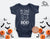 My First Boo - Halloween Baby Bodysuit with Custom Name, Personalized 1st Halloween Boy or Girl Outfit