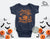 My First Halloween Baby Bodysuit with Custom Name - 1st Halloween Boy or Girl Outfit, Personalized 1st Halloween, Fall baby outfit