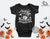 My First Halloween Baby Bodysuit with Custom Name - 1st Halloween Boy or Girl Outfit, Personalized 1st Halloween, Fall baby outfit