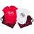 Personalized His & Hers Matching Pajama Set with Custom Year – Couples Flannel Sleepwear for Anniversary, Valentine’s Day, Engagement & Christmas | Set of 1 t-shirt and 1 flannel pants | Price per Set