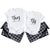Personalized His & Hers Matching Pajama Set with Custom Year – Couples Flannel Sleepwear for Anniversary, Valentine’s Day, Engagement & Christmas | Set of 1 t-shirt and 1 flannel pants | Price per Set