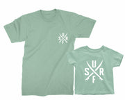 Dad & Kid Surf Matching Shirts – Father Son Beach Outfit
