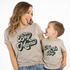 Boy mama and Mama's boy, Retro Matching mom and son t-shirts, Mom of boys gift, Hippie Mama Shirt, New mom gift, Mother's Day gift | Unisex