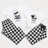 Mr. & Mrs. Skulls Matching Pajamas for Couples | Halloween Pajama Set