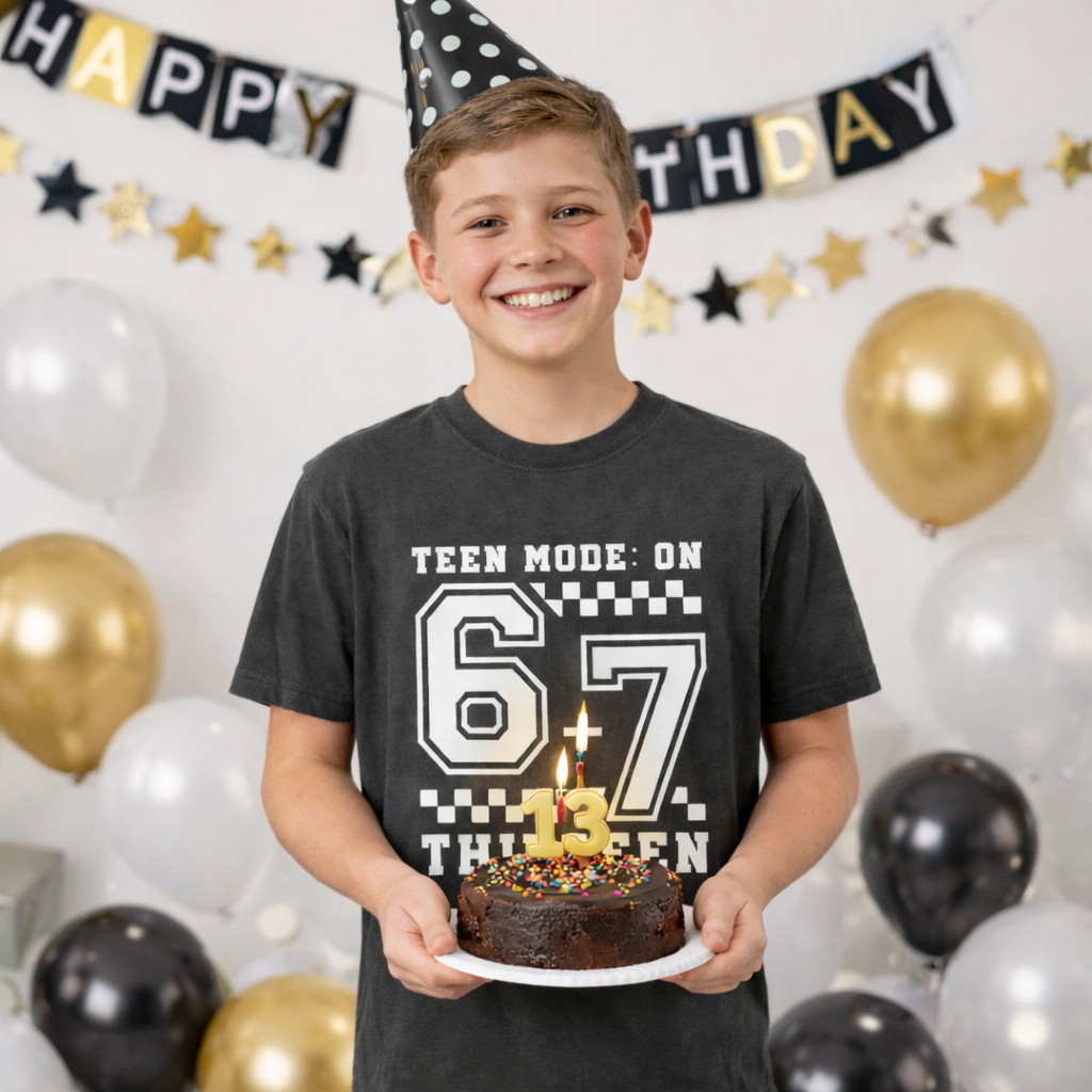 Official Teenager 13th Birthday Shirt – Funny 13th Birthday Gift for Boys & Girls