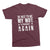 Be Nice to Me My Wife is Pregnant Again_Maroon color_Pregnancy Announcement short sleeves Graphic T-Shirt for Men at TeeLikeYours.com