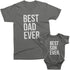Best Dad Ever and Best Son Ever - Matching Father and Son t-shirts