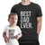 Best Dad Ever and Best Son ever Matching Father Son t-shirts Black and White.com