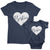 Bestiest_short sleeve Graphic Matching T-Shirts for Mommy and Me or Friends_Navy color Tees at TeeLikeYours.com