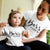 Boss Lady Boss Baby_short sleeve Graphic Matching T-Shirts for Mother and Daughter_White Tees at TeeLikeYours_com