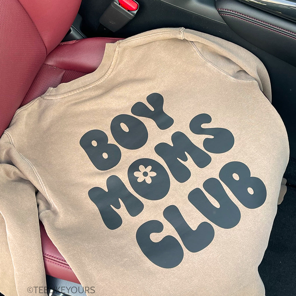 Boy Moms Club & Mama's Boy Matching Sweatshirts, Retro Mama Sweatshirt, Mather Son Shirt, Toddler Boy Sweatshirt, Boy Mom sweatshirt