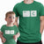 Control-C_Control-V_Daddy_and_Me_Matching_Graphic_T-Shirts_Baby_One_Piece_short_sleeve_Kelly_Green_for_Men_at_TeeLikeYours.com