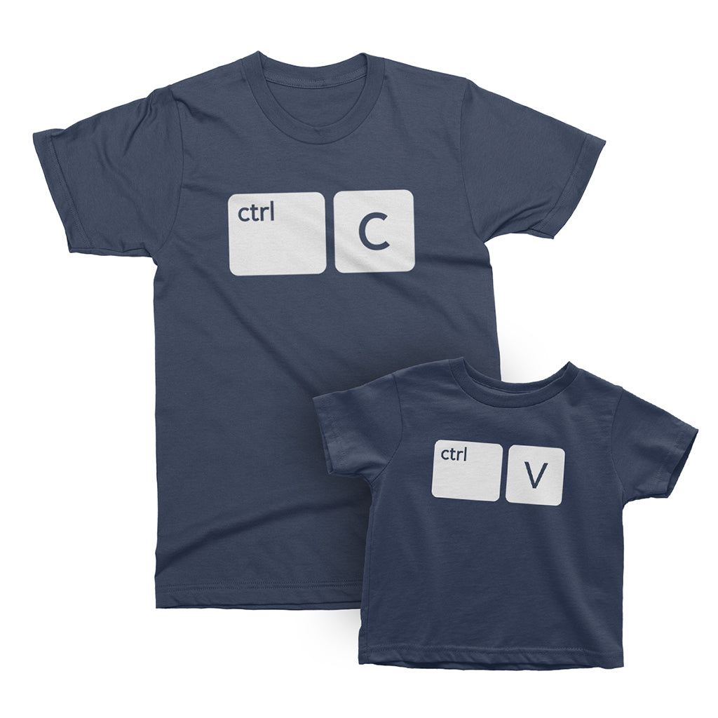 COPY & PASTE, Ctrl C and Ctrl V - matching outfit for Father and Baby ...