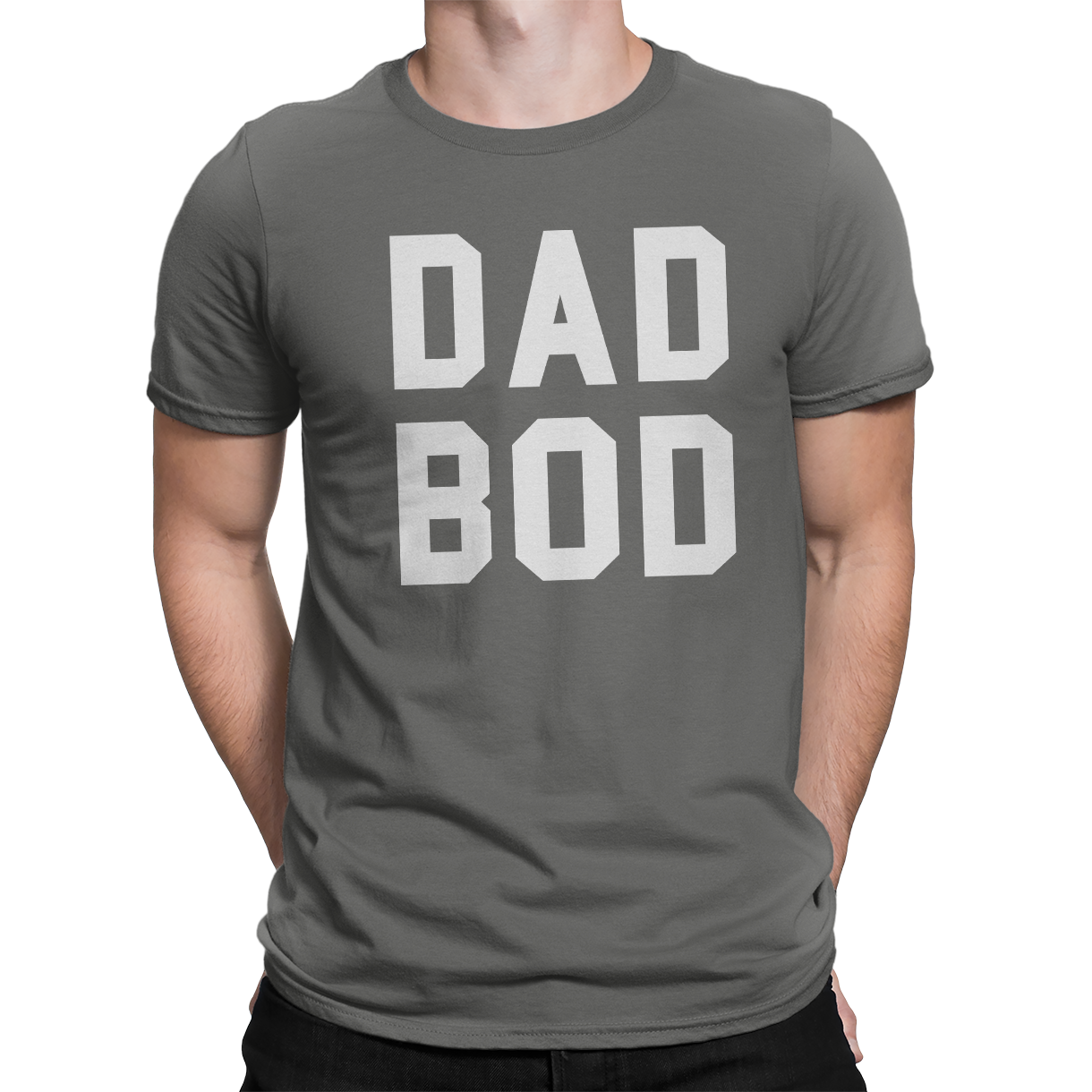 Dad Bod - Short Sleeve Graphic T-Shirt for Men | TeeLikeYours.com ...