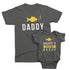 Daddy and Daddy's Fishing Buddy - Matching tshirts for Father and Son/Daughter