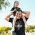Daddy and Daddy's Little Partner_Short Sleeve Graphic Matching T-Shirts_Black color at TeeLikeYours.com