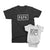 Don't make Me Call My Papa_short sleeve Graphic Matching T-Shirts for Daddy and Me_Black color at TeeLikeYours.com