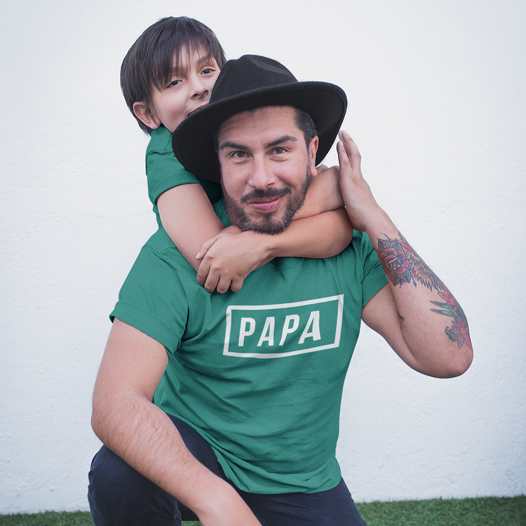 Don't Make Me Call My Papa - Graphic Matching T-shirts | TeeLikeYours Youth S / Kelly Green
