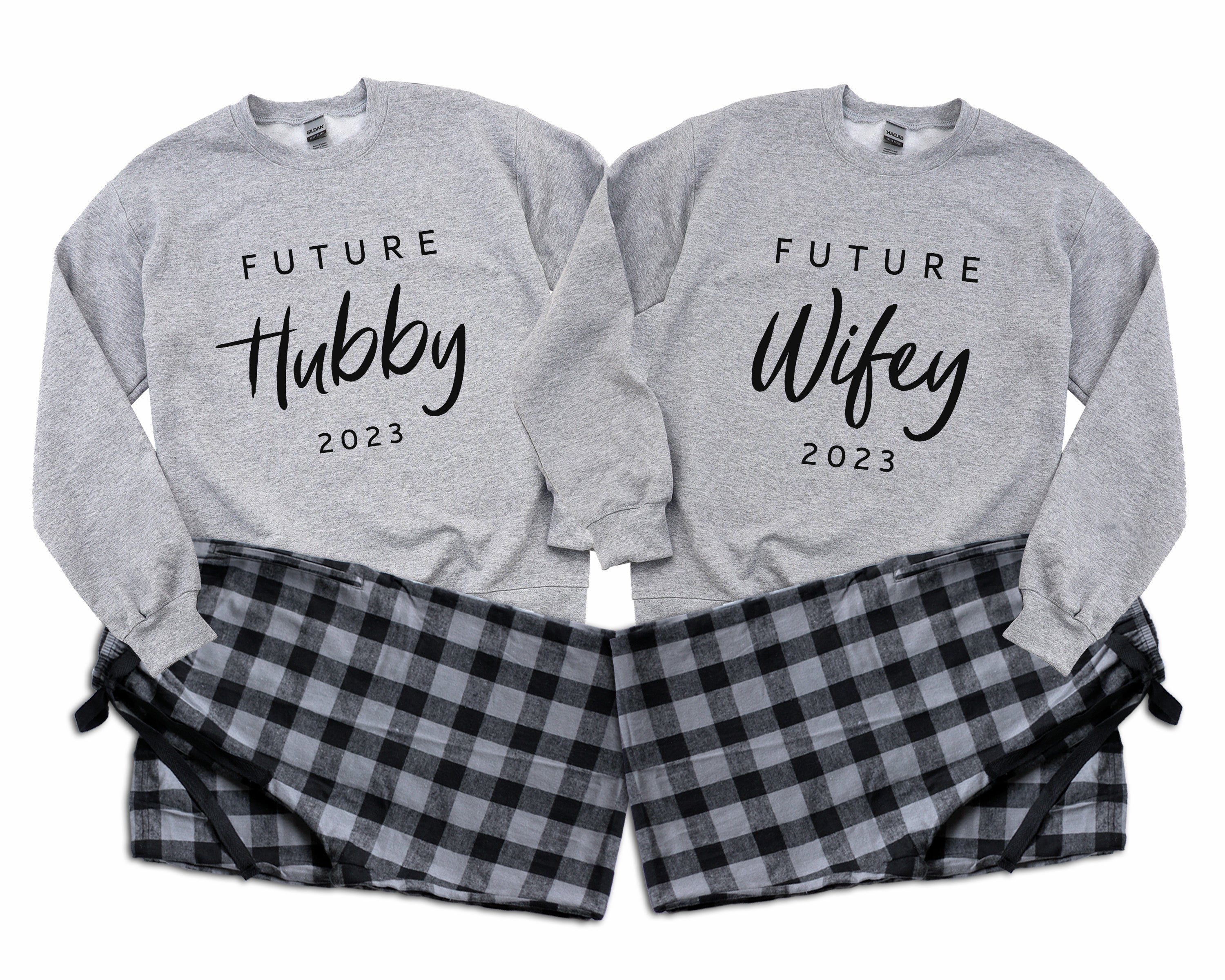 King & Queen Matching Couple Pajamas, Gift for Him, Anniversary