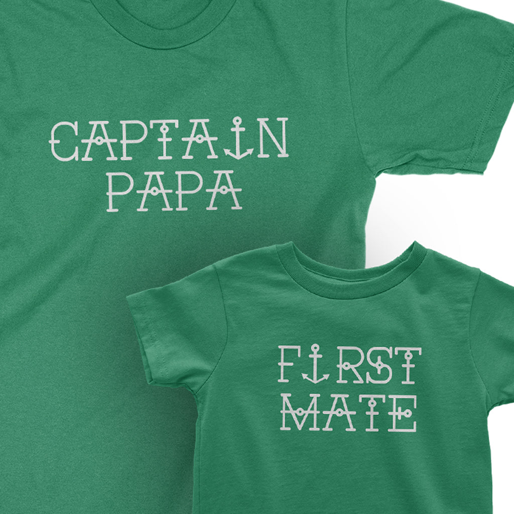T shirt captain papa deals