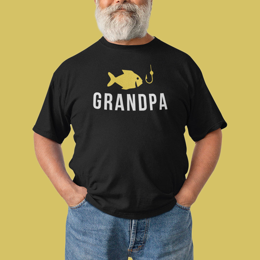 Grandpa and Grandpa's Fishing Partner - Matching T-Shirts for Grandpa and  Grandchild