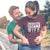 Happy Wife & Happy Life Couple Matching short sleeve T-Shirts colors Maroon & Green