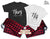 His and Hers custom couple pajamas with. Black and White unisex t-shirts with red-black plaid pants by tee like yours