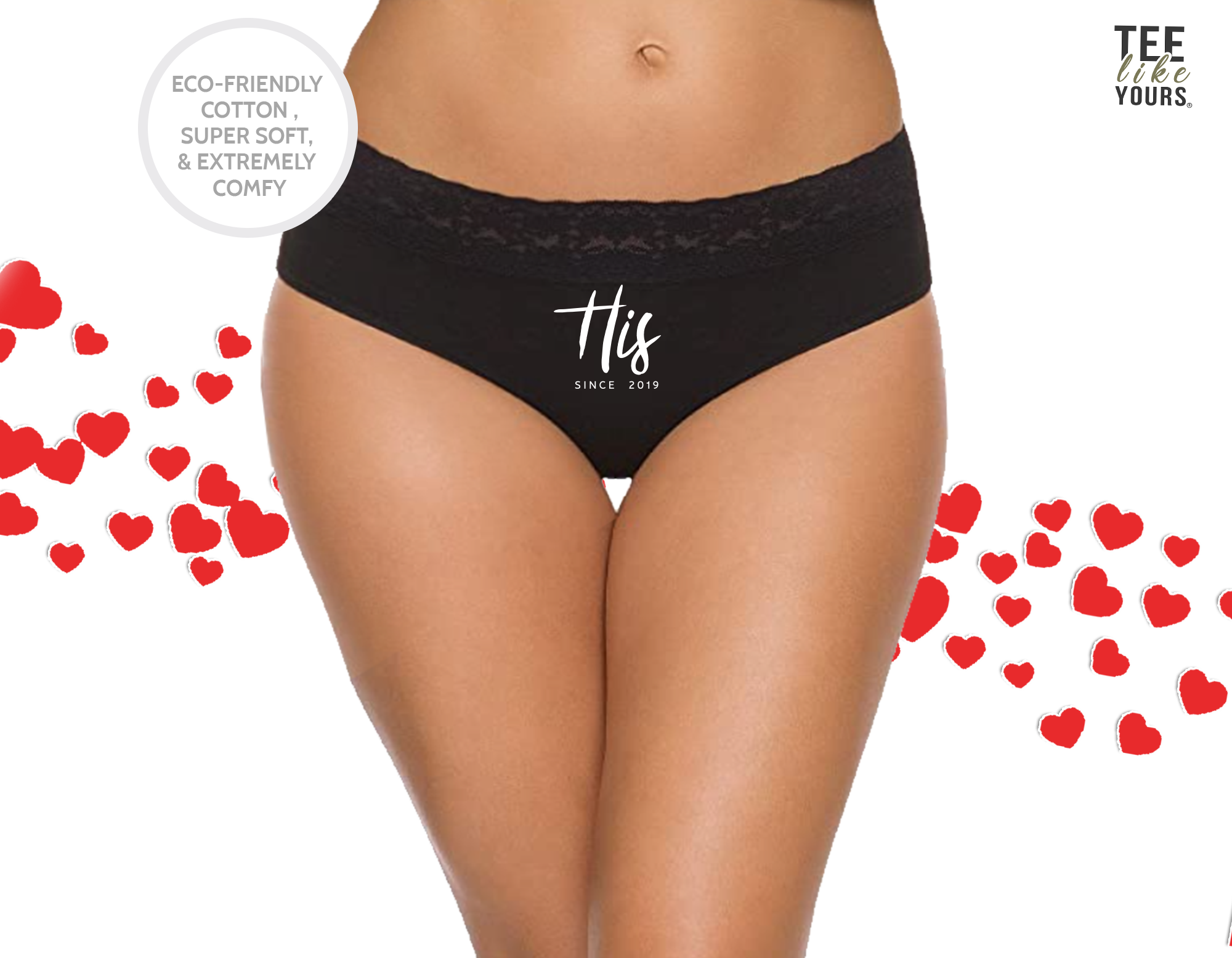 Matching hot sale wedding underwear