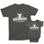 Hunt Club Life Member and Hunt Club New Member Matching Father Son Graphic T-shirts Set By TeeLikeYours.com in Asphalt