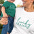 I Got Lucky and Lucky Mama_short sleeve Graphic Matching T-Shirts for Mommy and Me at TeeLikeYours.com