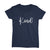 Kind_Short Sleeve Graphic T-Shirt for Women_Navy color at TeeLikeYours.com