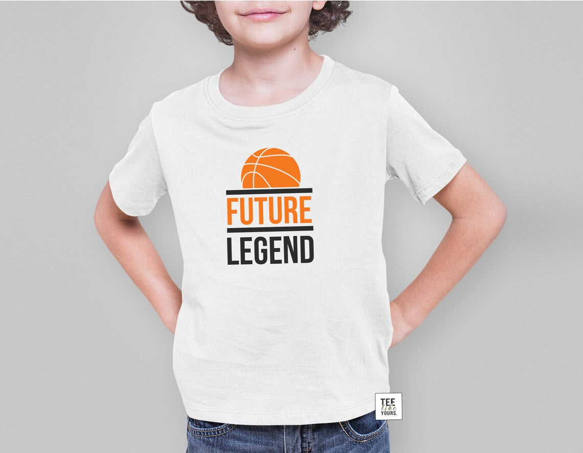 Legend & Future Legend | Matching Basketball T-shirts for Father and Kids | Casual Basketball outfit | Dad's Birthday Gift Idea | New dad gift | Fathers Day gift | Price per item