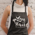 Love is in the Hair - Fun hairdresser stylist beauty salon Personalized Apron