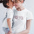 Love_short sleeve Graphic Matching T-Shirts for Mother and Daughter_White color at TeeLikeYours.com