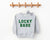 Lucky Dad & Lucky Babe St Patricks Sweater. Matching Daddy and Me Outfit, Shamrock Baby Girl Onesie, Dad and Baby St Patricks Day Sweater