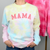 Tie Dye Mama Sweatshirt, Mother's day gift, Valentine Gift for Mom, New Mom Gift, Holiday Gift for Mom, Birthday Gift, Mama Crewneck Sweater