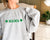 Mama & Mini St Patricks Sweater. Matching Mommy and Me Outfit, Shamrock Sweatshirt, Mom and Baby St Patricks Day Sweatshirt, Kids St Patrick