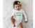 Mama's Lucky Charm St Patrick's Day Onesie and Gold Hair Bow Clip for Baby Girl. Shamrock Onesie. Baby Girl St Patrick's Day Outfit