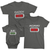 Mommy, Daddy and Baby Battery Power - Graphic T-Shirts Matching Outfit for All Family_Asphalt Color at TeeLikeYours.com